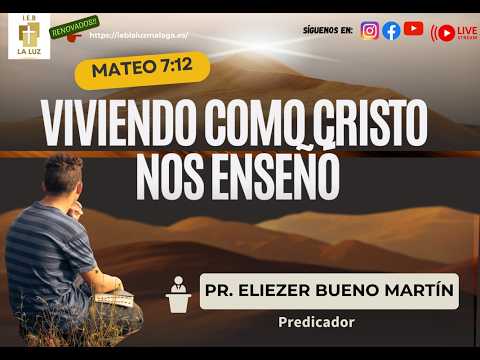 «VIVIENDO COMO CRISTO NOS ENSEÑO»